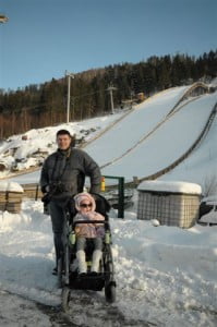 Julcia, Tata i skocznie :)