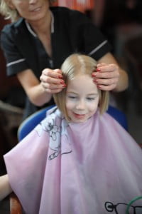 równiutko :) fryzjer dziecięcy, fryzura, Julcia