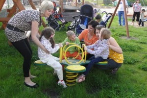 równowaga?... :) Julcia, Julcia i Kacperek