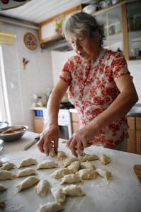 pierożki z płuckami... pycha :)