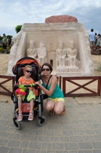 w Egipcie Inwałd park miniatur