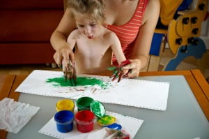 kolorowp farbki, malowanie