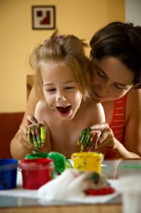 :) farbki, malowanie