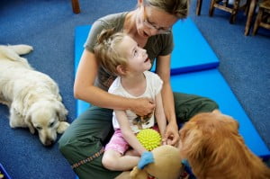 z piłeczką Michałkowo, ćwiczenia, rehabilitacja, turnus, dogoterapia