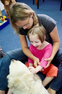 głaskanie Michałkowo, ćwiczenia, rehabilitacja, turnus, dogoterapia