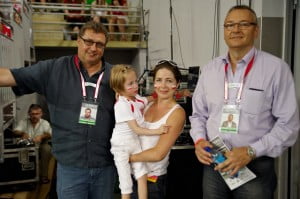 z Wojciechem Drzyzgą i Tomaszem Swędrowskim siatkówka, mecz, memoriał humerta wagnera, kibic, polska-brazylia Drzyzga Swedrowski, komentatorzy