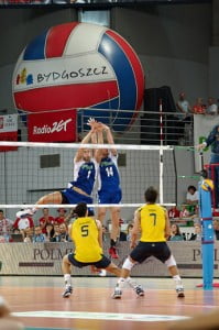 blok memoriał wagnera, siatkówka, polska-brazylia