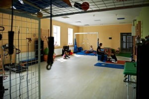 rzut na salę Arka rehabilitacja Elbląg dunag