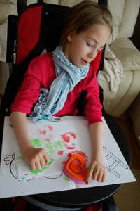 :) stempelki julka i my, farbki, prace domowe, stempelki, zabawa