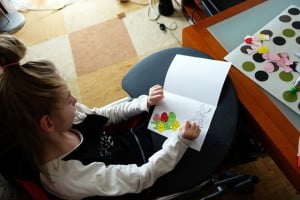 Julka skupiona  wielkanocne wycinanki julkaimy