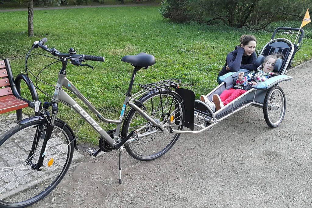 Wycieczka rowerowa, kozlik max country benecykl